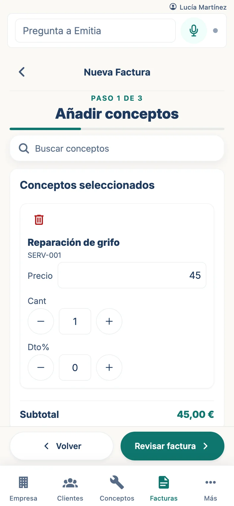 Inicia a rectificación