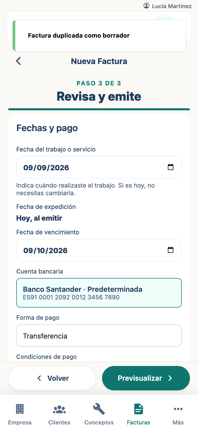Duplícala